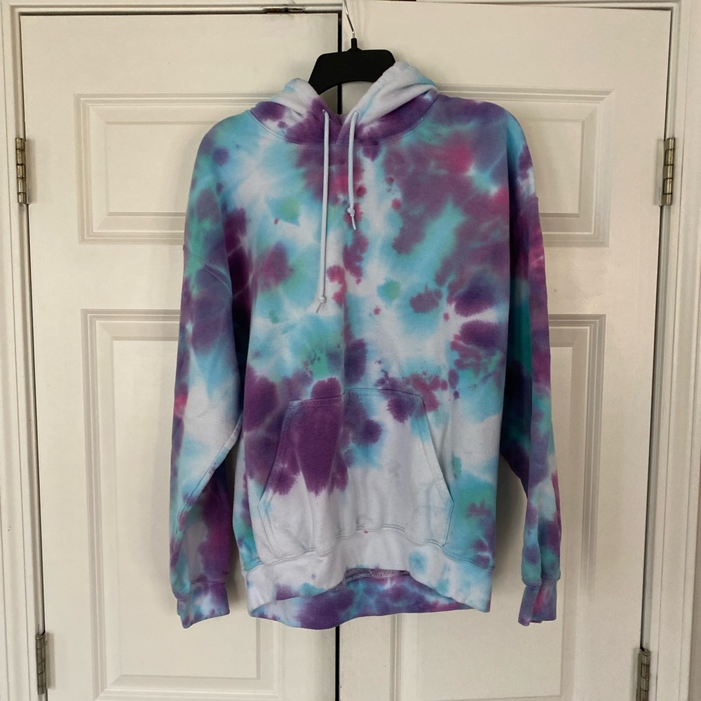 Tie Dye Hoodie Sweatshirt